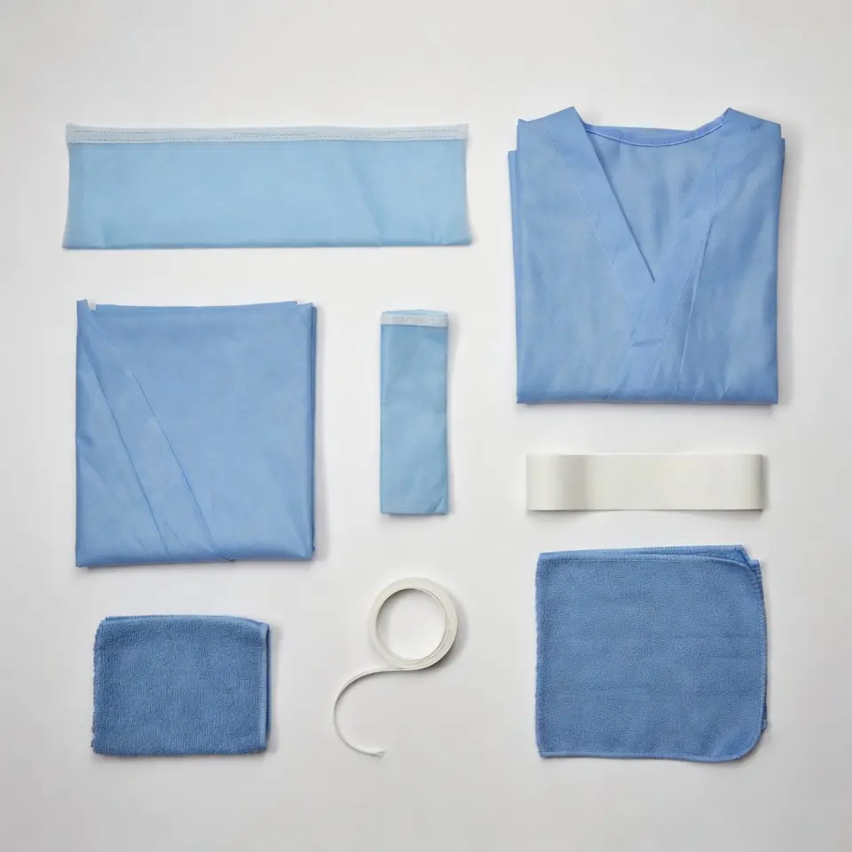 Kit de Campos Quirúrgicos Desechables para Cirugía General – Paquete Quirúrgico Estéril