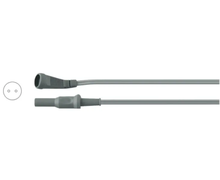 Silicone Bipolar Cable Reusable – USA 2-Pin Plug / Martin Connector