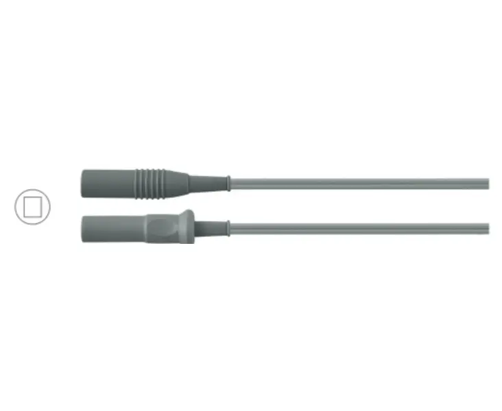 Silicone Bipolar Cable Reusable – European Flat Plug / Erbe Connector