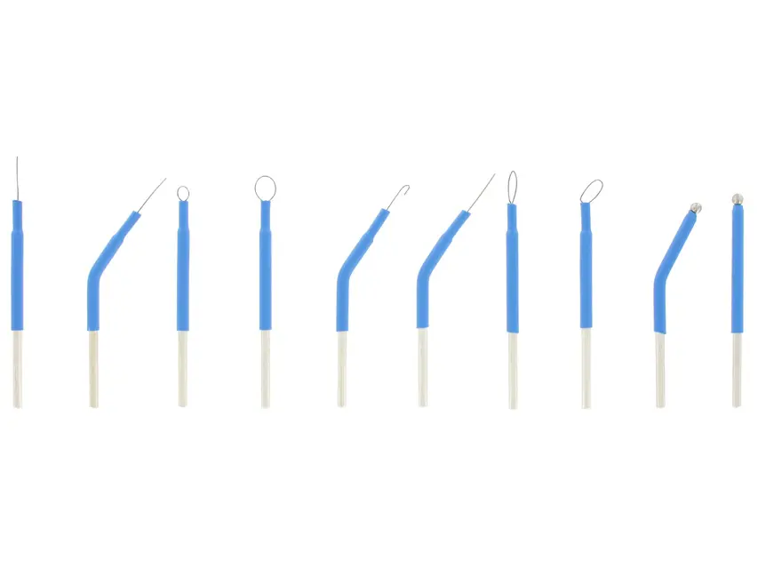 Electrosurgical Electrodes Ø 2.4 mm x 5cm – Set of 10 – Autoclavable