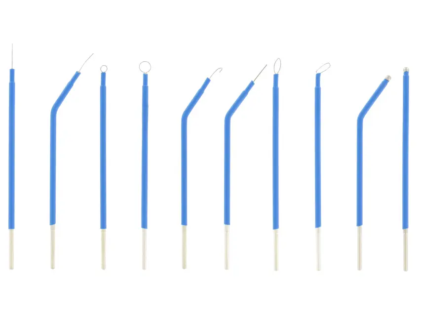 Electrosurgical Electrodes Ø 2.4 mm x 10 cm – Set of 10 – Autoclavable