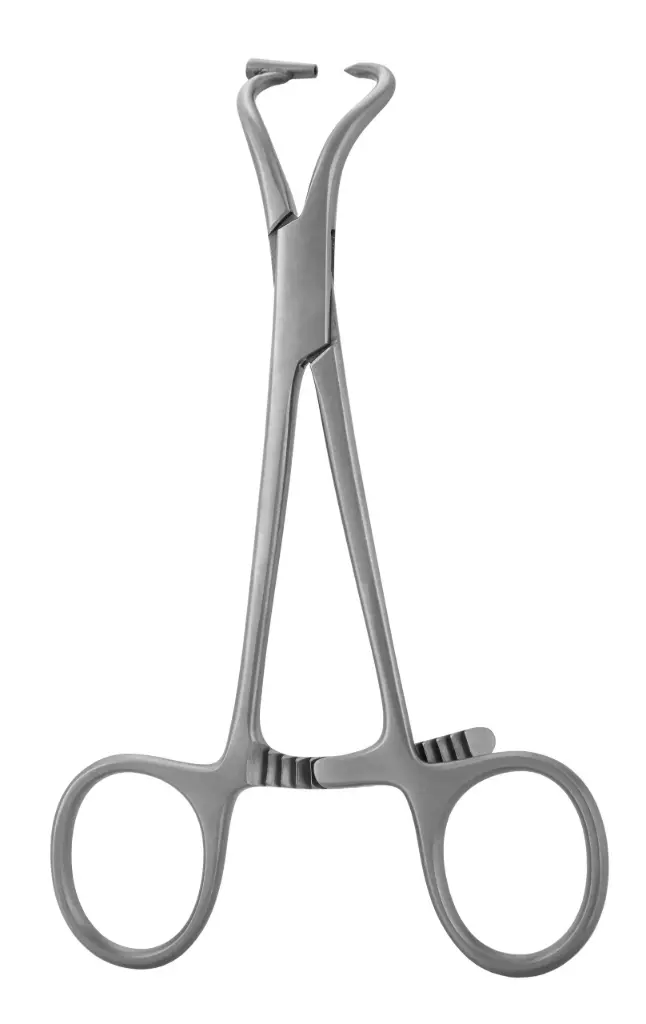 Pinza de Reducción Ósea 5 1/2″ con Guía, Punta de 1,2mm