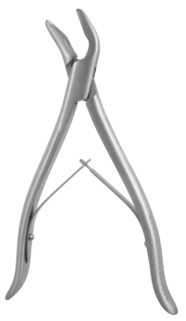 Bacon Cranial Rongeur 8″, Angled 5mm Single Action