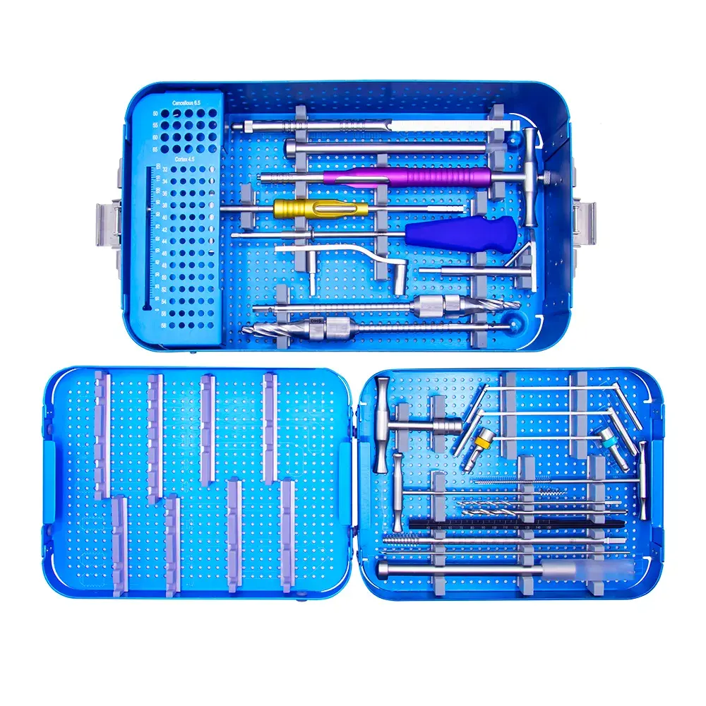 DHS & DCS Plate Instrument Set – Orthopedic Surgical Kit