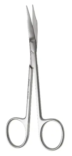 Goldman-Fox Scissors 5″ Curved Serrated