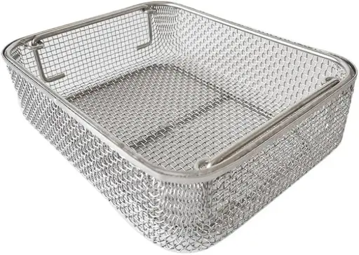 Stainless Steel Wire Mesh Sterilization Baskets
