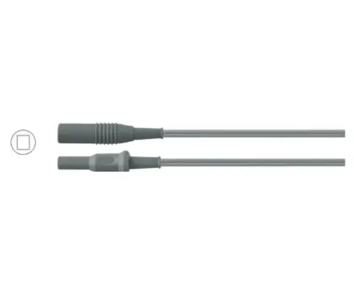 Silicone Bipolar Cable Reusable – European Flat Plug / Martin Connector