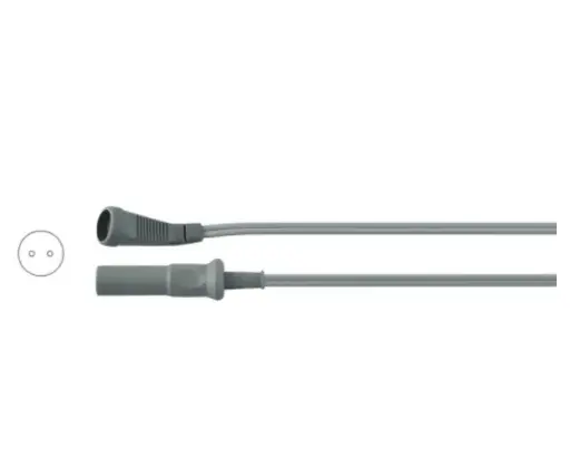 Silicone Bipolar Cable Reusable – USA 2-Pin Plug / Erbe Connector