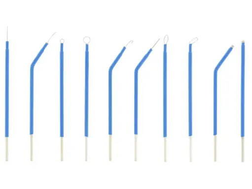 Electrosurgical Electrodes Ø 2.4 mm x 10 cm – Set of 10 – Autoclavable