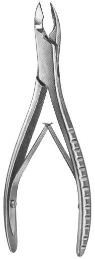 Cleveland Bone Forceps 6″ Angled Delicate