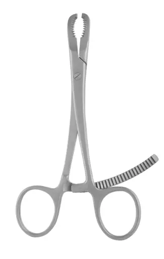 Bone Reduction Forceps 6″ Small Curved with Narrow Jaw