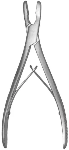 Rongeur Adson 8″, 7mm Acción Simple