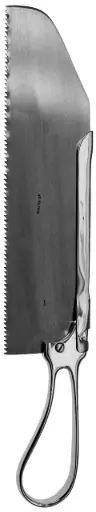 Charriere Amputation Saw 12 1/4″ with 8″ Blade and Chrome Ring Handle